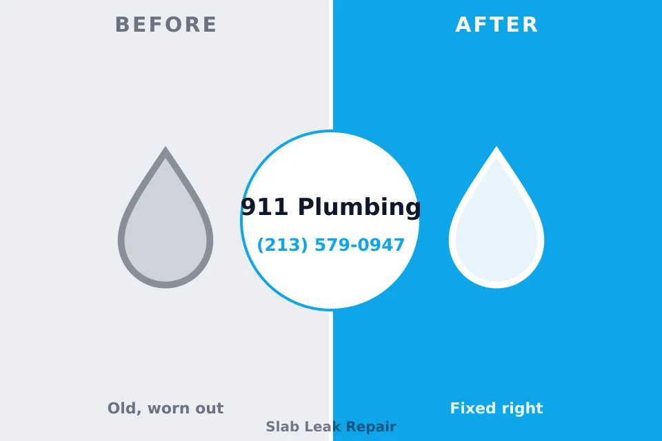 Before and after: plumbing repair Ocean Shores, WA
